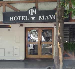 Hotel Mayo en la ciudad de Mendoza
